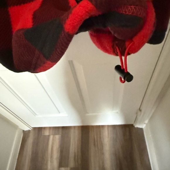 Columbia Benton Springs fleece jacket plaid red and black women’s plus size 2X - Picture 5 of 7